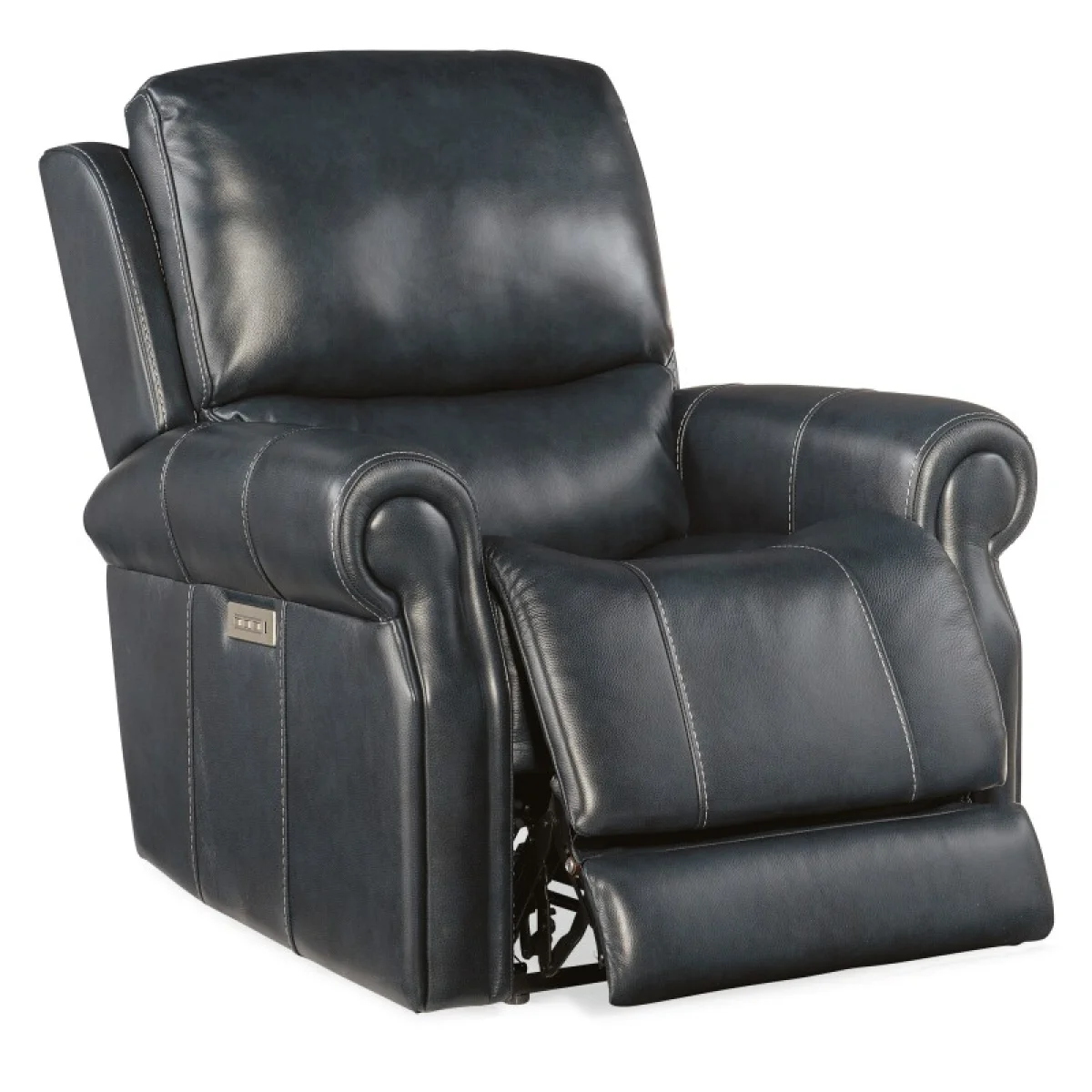 RC Eisley Power Recliner with Power Headrest & Lumbar Recliners blue 8