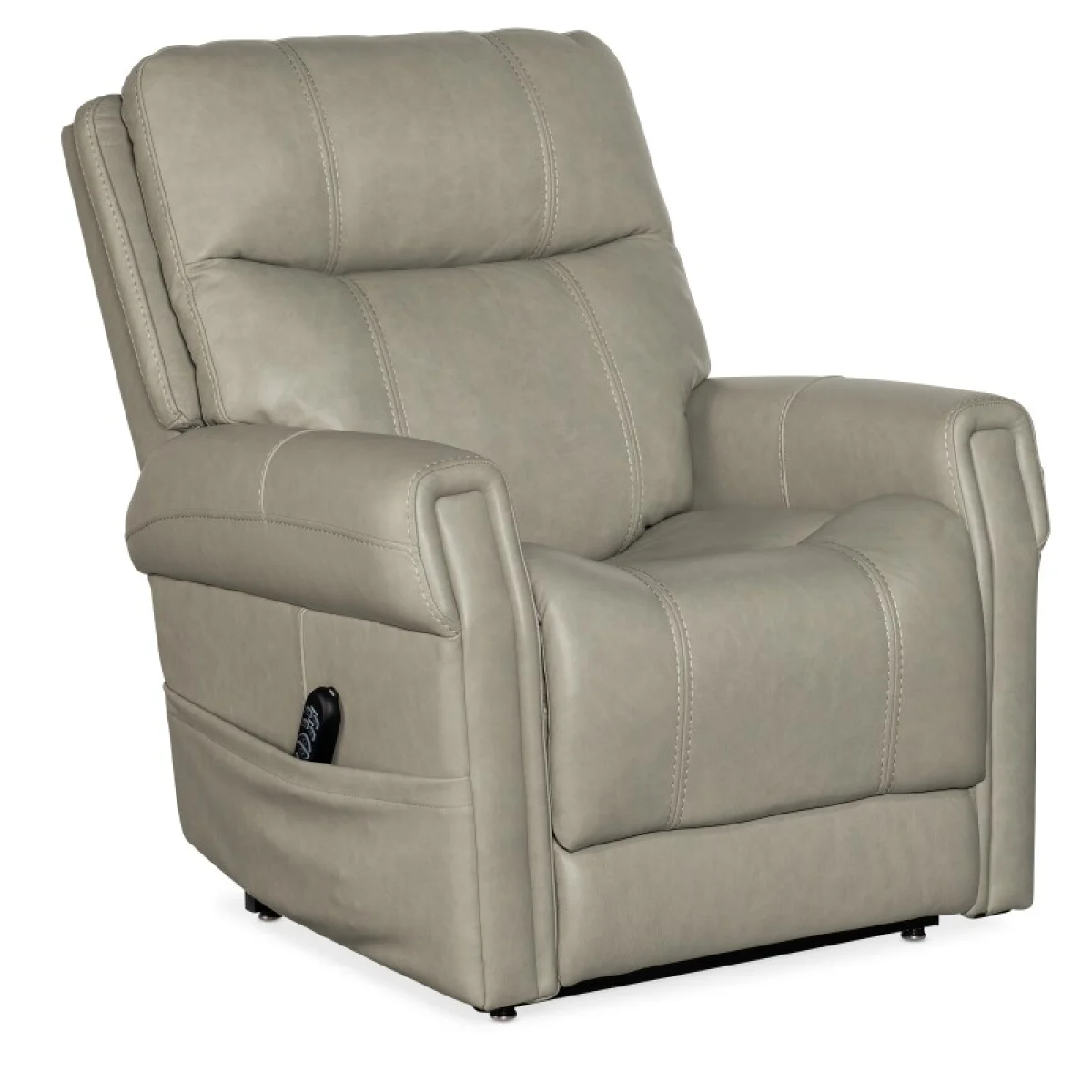 RC Carroll Power Recliner with Power Headrest, Lumbar & Lift Recliners Cream 4