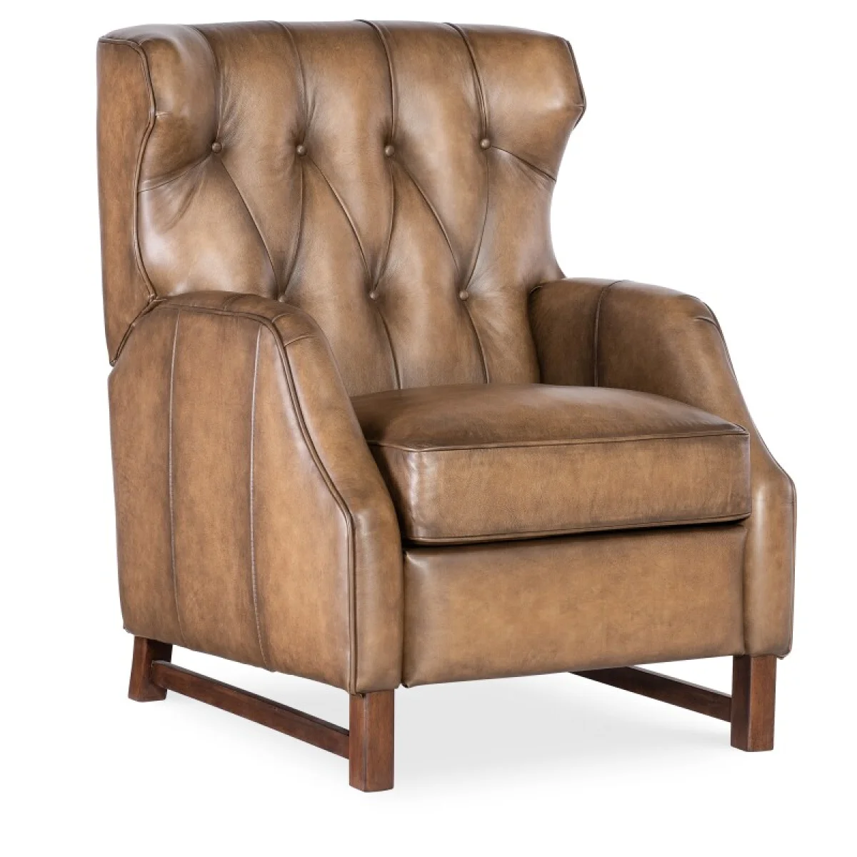RC Henderson Press Back Recliner Recliners Brown 4
