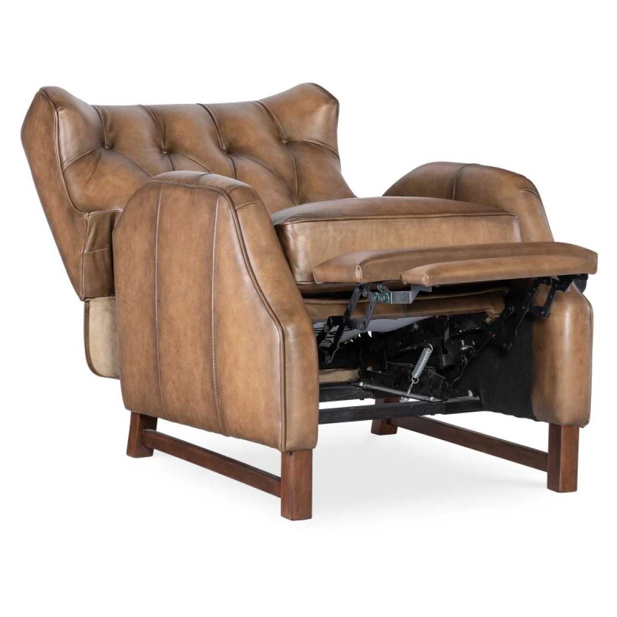RC Henderson Press Back Recliner Recliners Brown 7