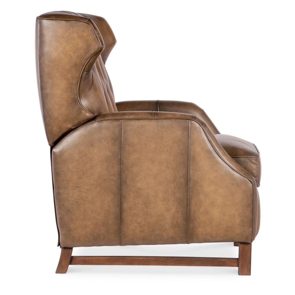 RC Henderson Press Back Recliner Recliners Brown 9