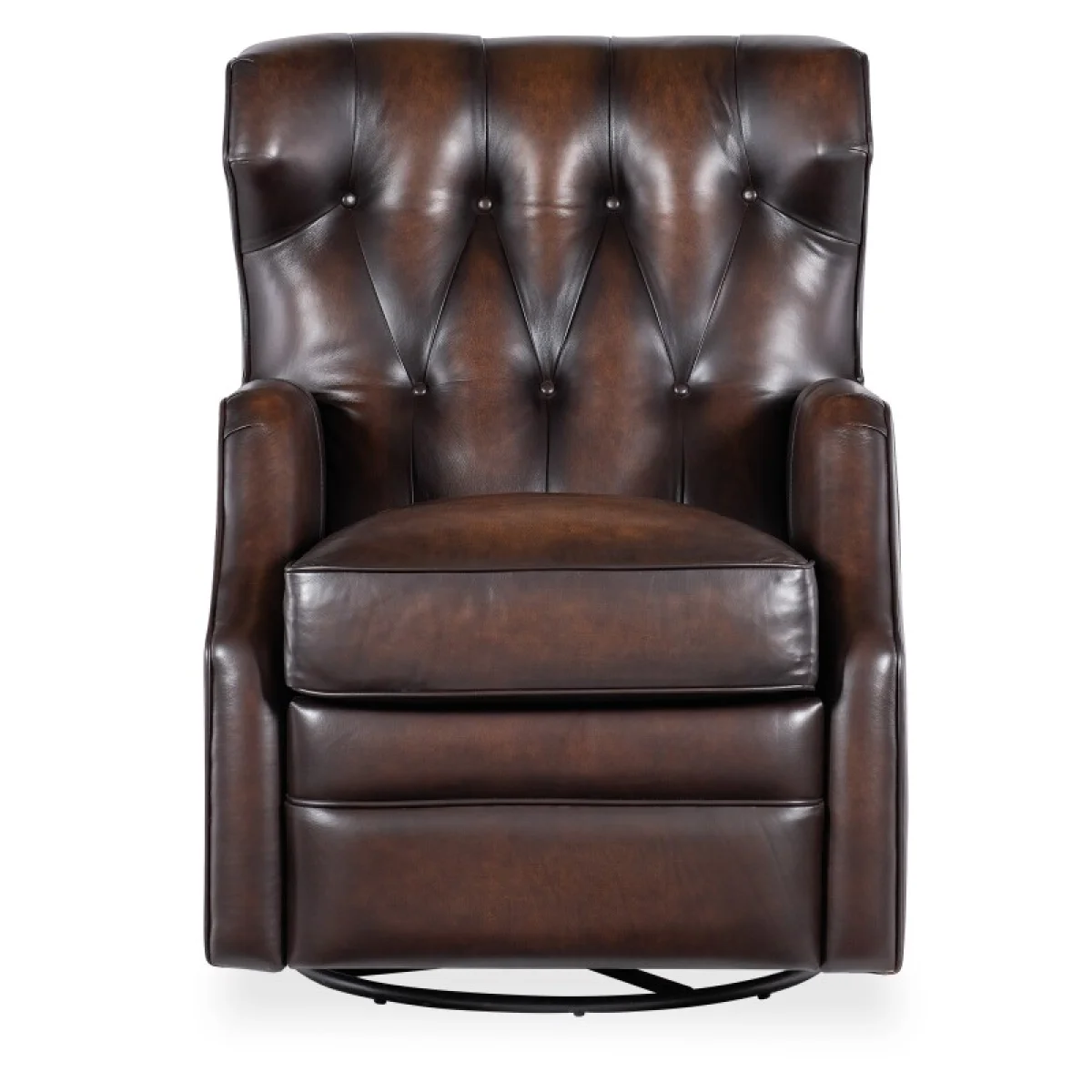 RC Henderson Power Swivel Glider Recliner Recliners Brown 10