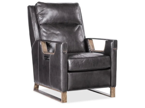 RC Relic Power Recliner w/Power Headrest Recliners black