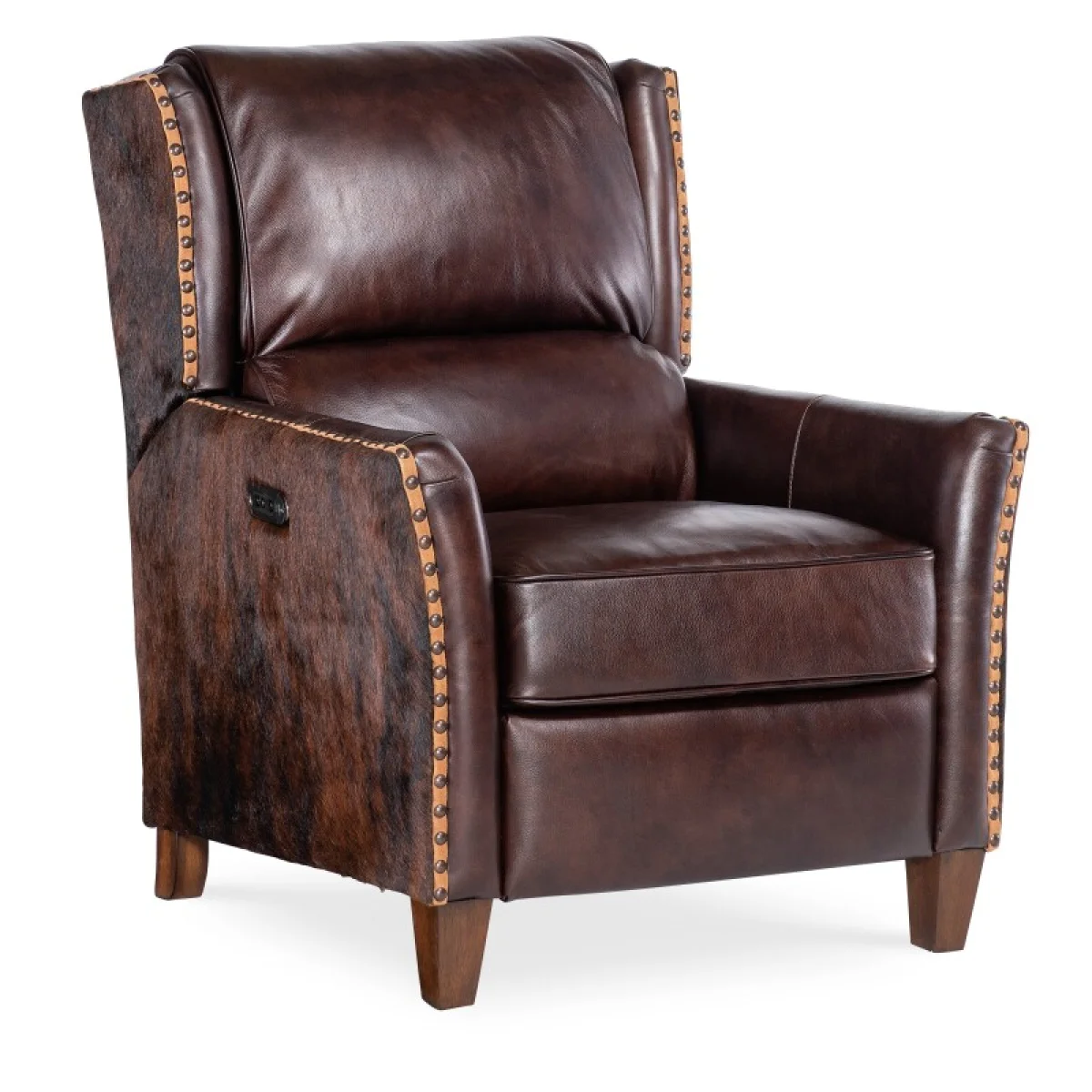 RC Livingston Power Recliner w/Power Headrest Recliners Brown 4