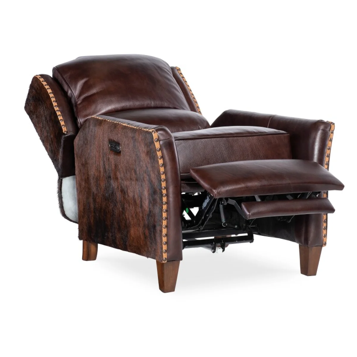 RC Livingston Power Recliner w/Power Headrest Recliners Brown 7
