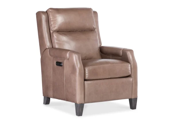 RC Nelson Power Recliner w/Power Headrest Recliners Brown