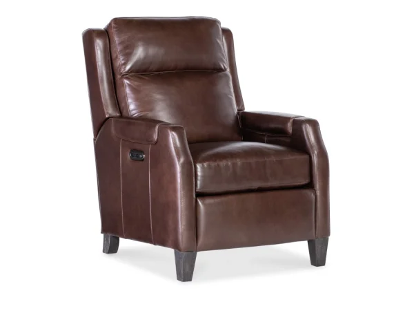 RC Nelson Power Recliner w/Power Headrest Recliners Brown
