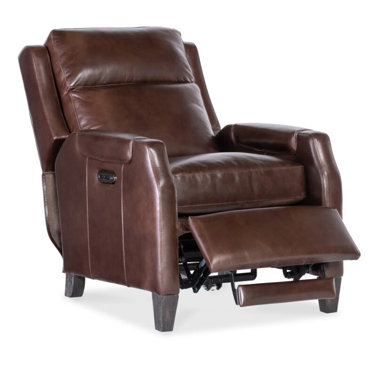 RC Nelson Power Recliner w/Power Headrest Recliners Brown 8