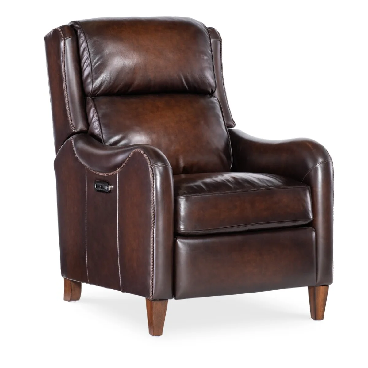 RC Carrington Power Recliner w/Power Headrest Recliners Brown 4