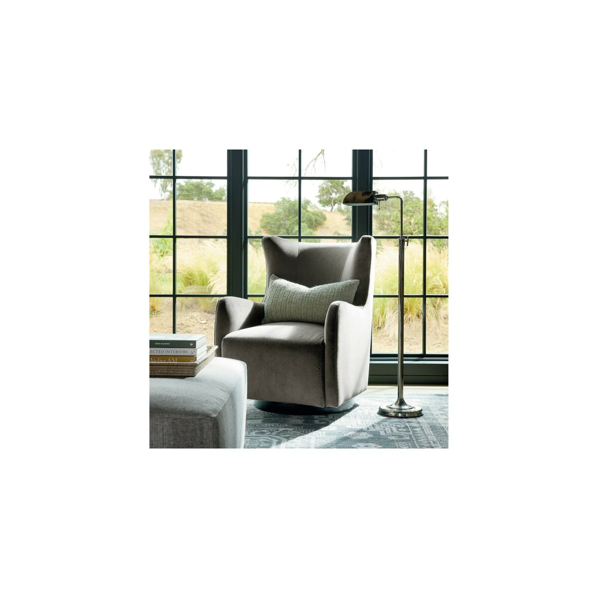 George Swivel Chair Chairs Bassett Furniture 5