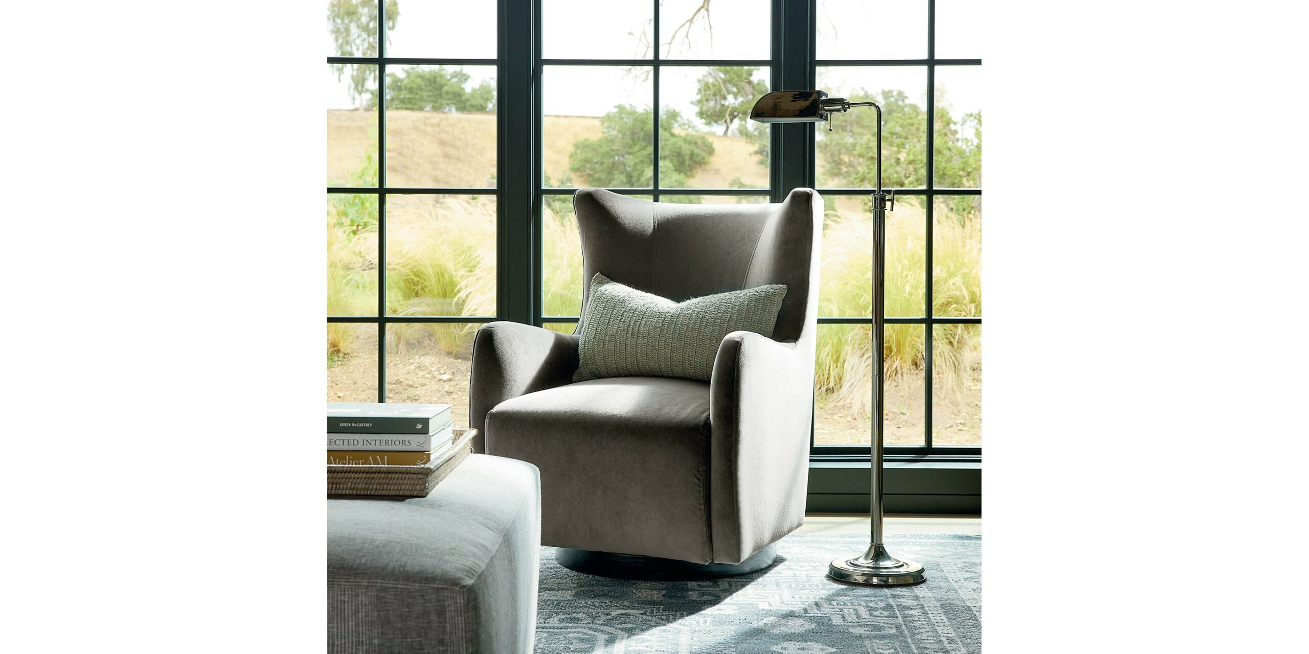 George Swivel Chair Chairs Bassett Furniture 5 George Swivel Chair Chairs Bassett Furniture 5