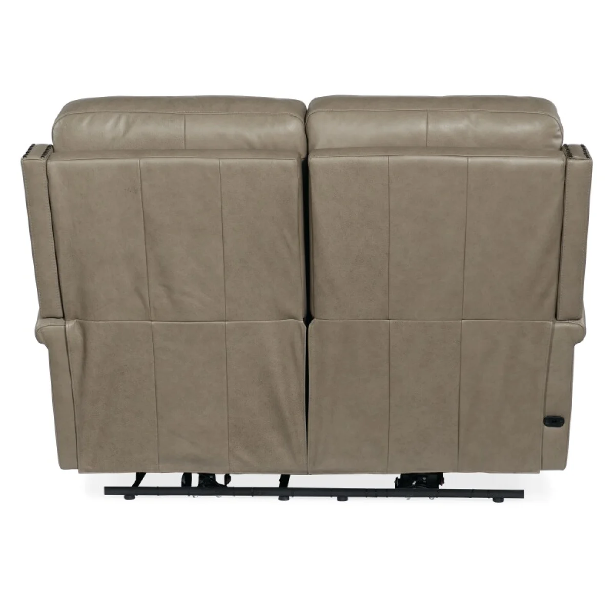 MS Vaughn Zero Gravity Loveseat with Power Headrest Loveseats Brown 6