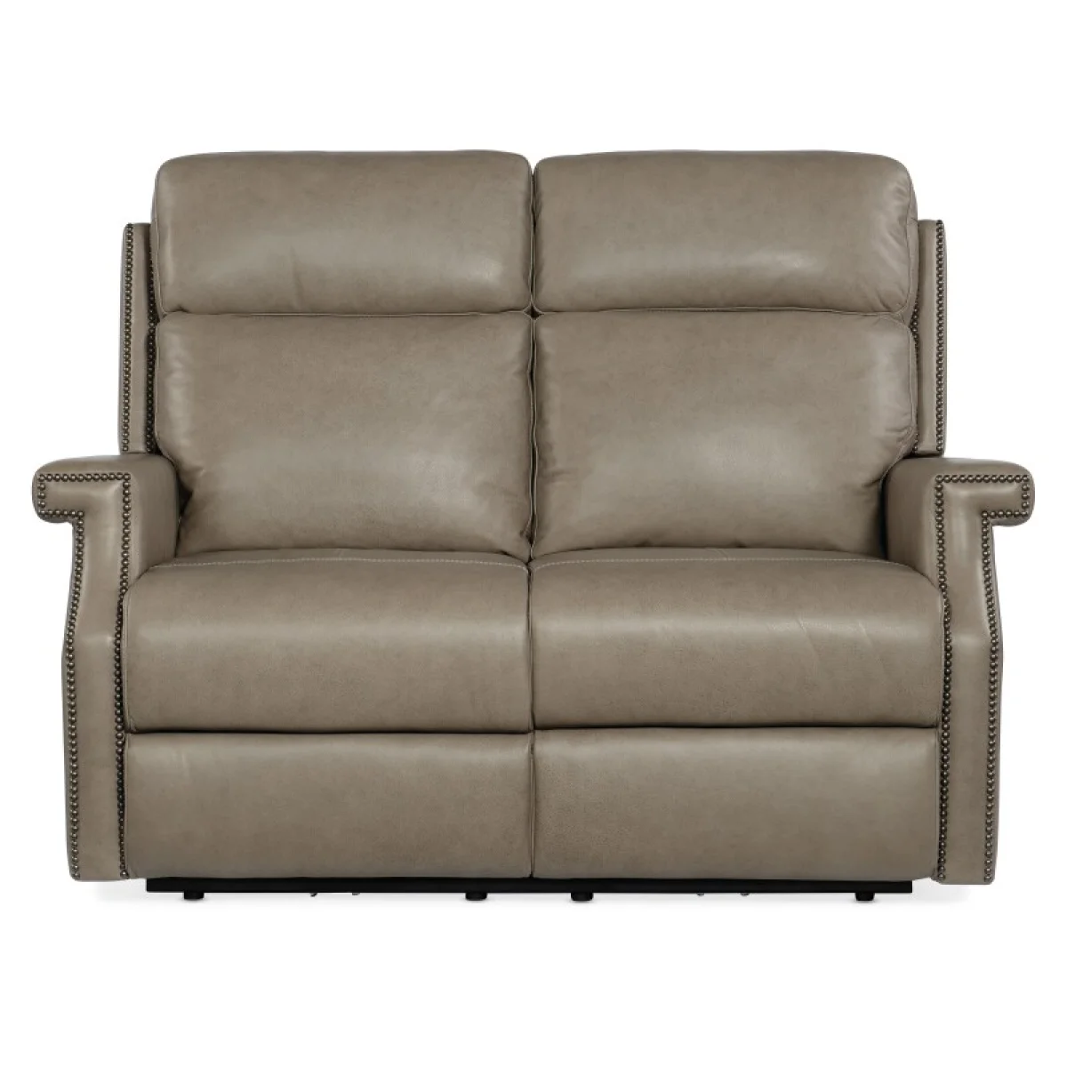 MS Vaughn Zero Gravity Loveseat with Power Headrest Loveseats Brown 10