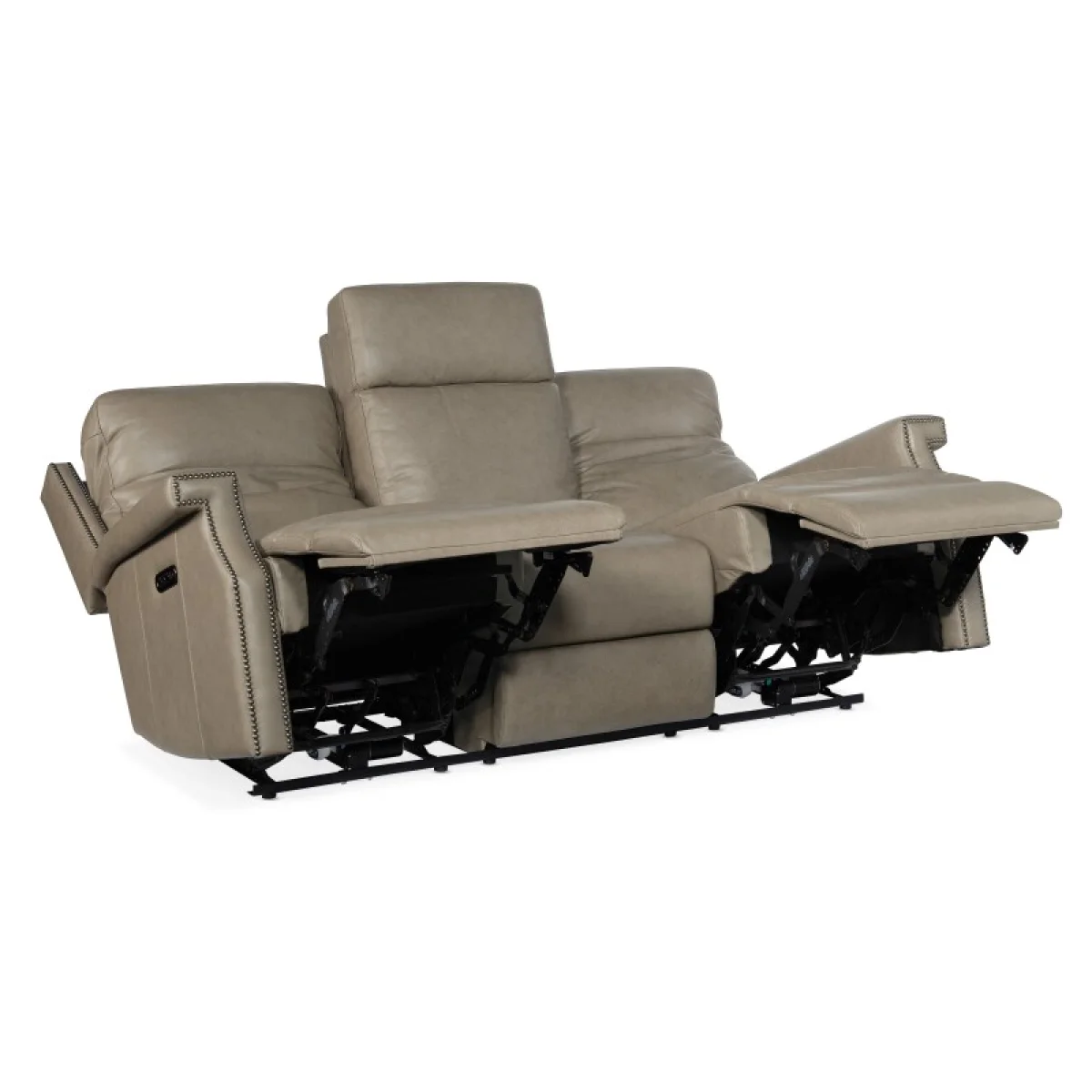 MS Vaughn Zero Gravity Sofa with Power Headrest Sofas Brown 7