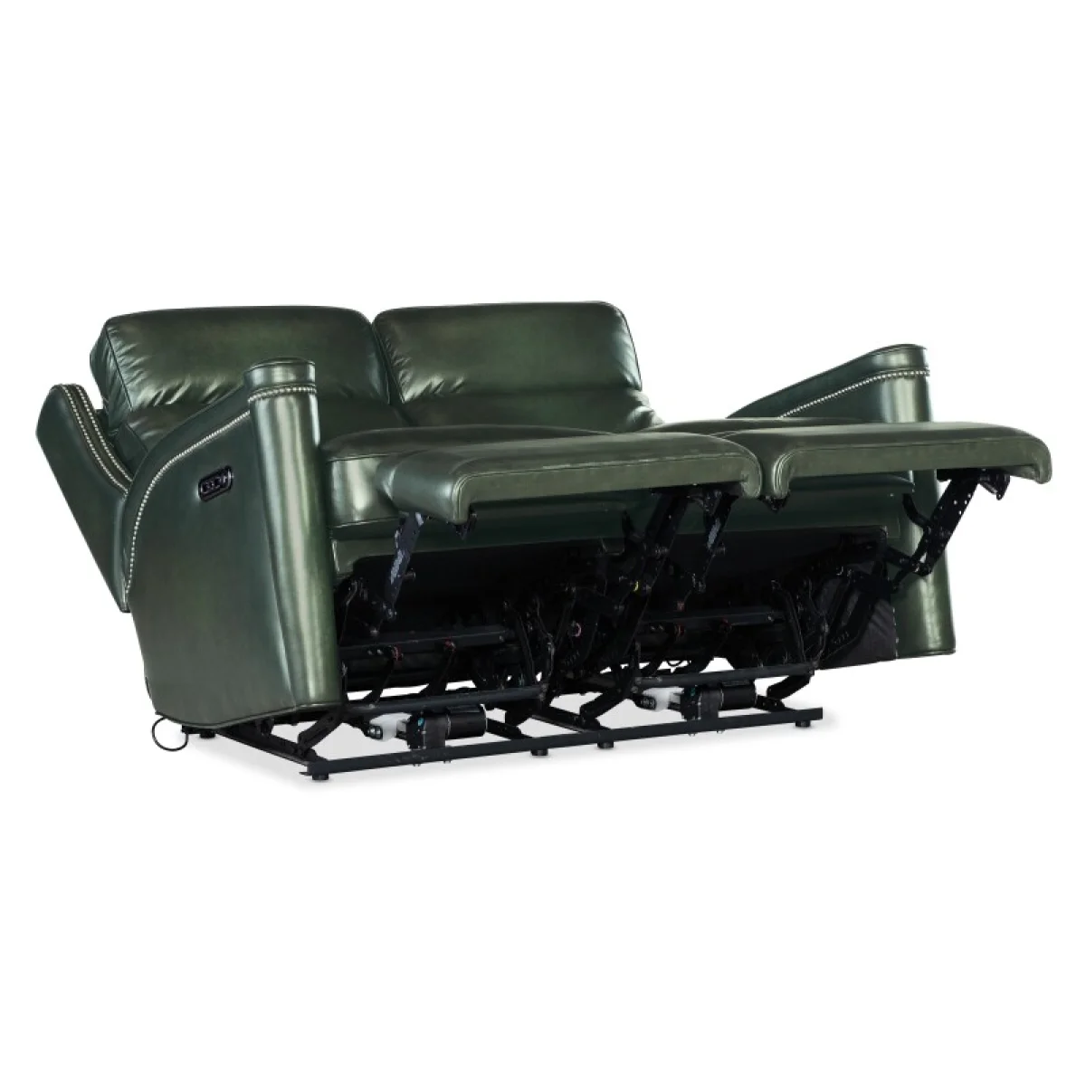 SS Hamilton Power Loveseat with Power Headrest Loveseats Green 7
