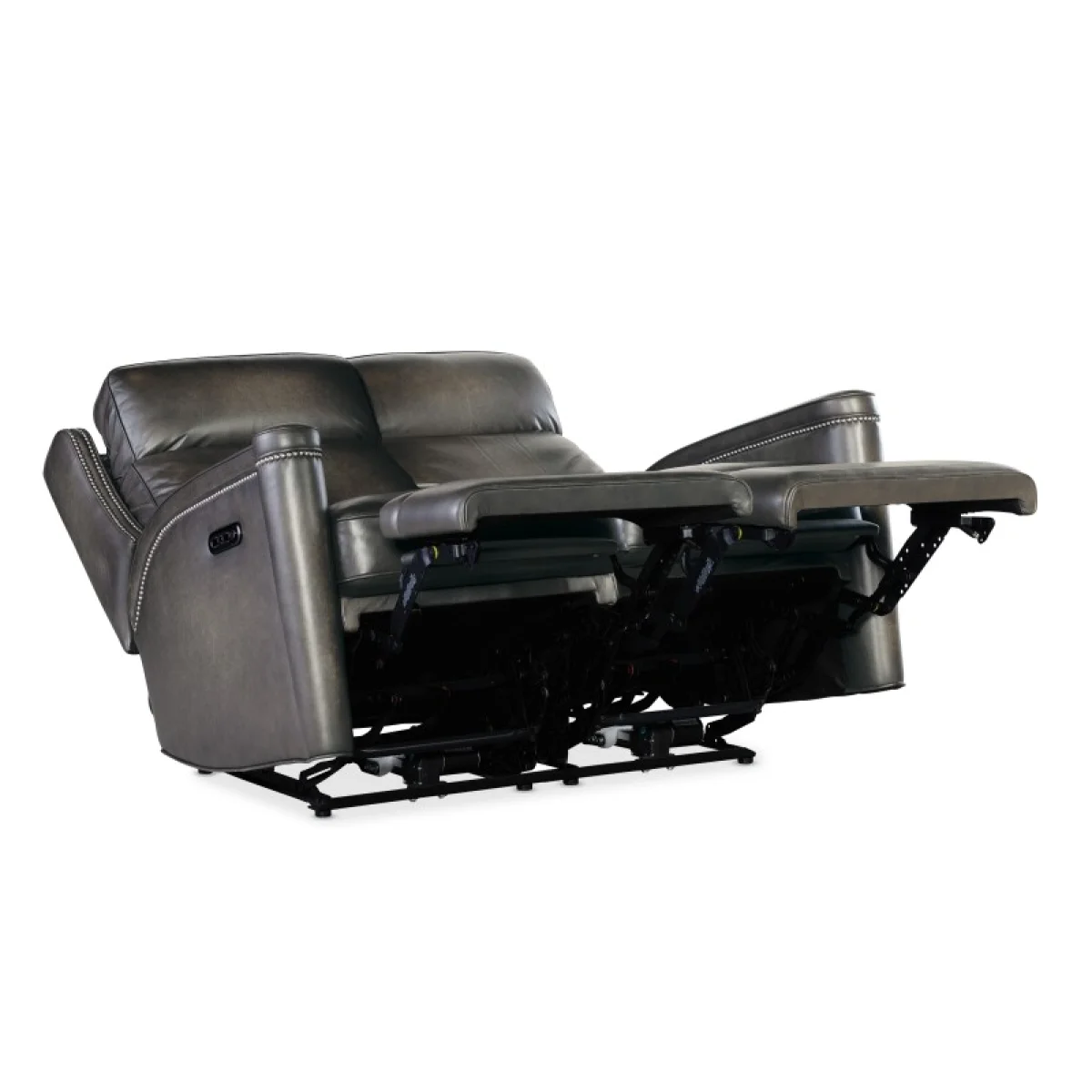 SS Hamilton Power Loveseat with Power Headrest Loveseats Brown 7