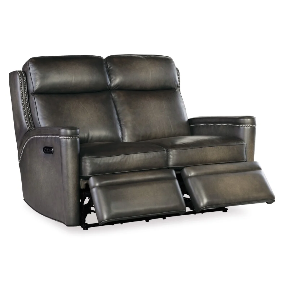 SS Hamilton Power Loveseat with Power Headrest Loveseats Brown 8