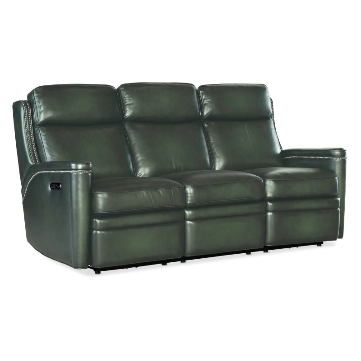 SS Hamilton Power Sofa with Power Headrest Sofas Green 4