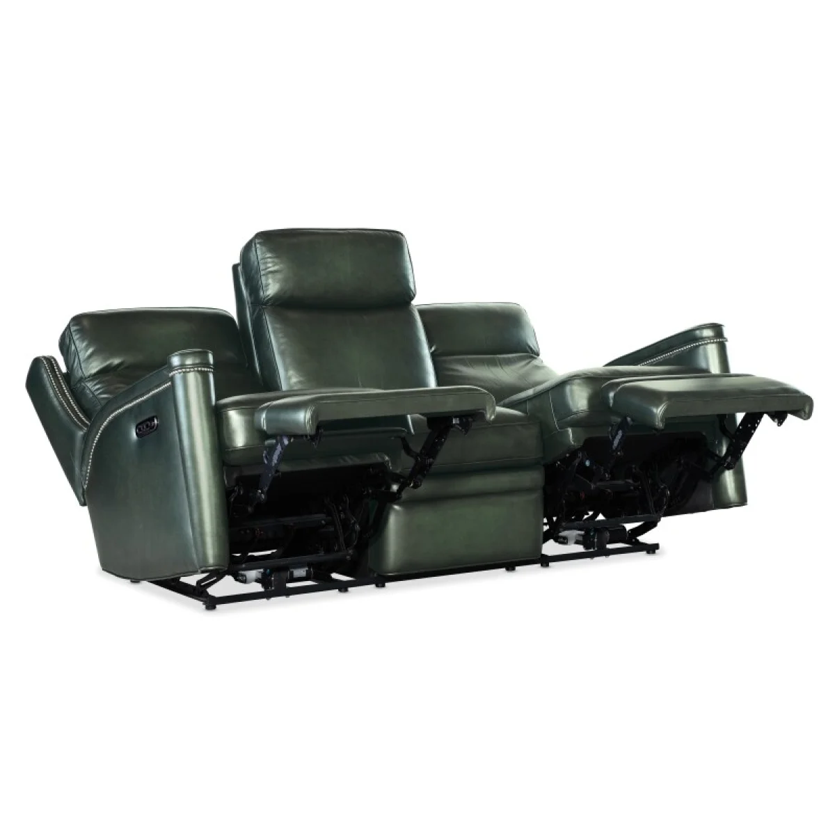 SS Hamilton Power Sofa with Power Headrest Sofas Green 7