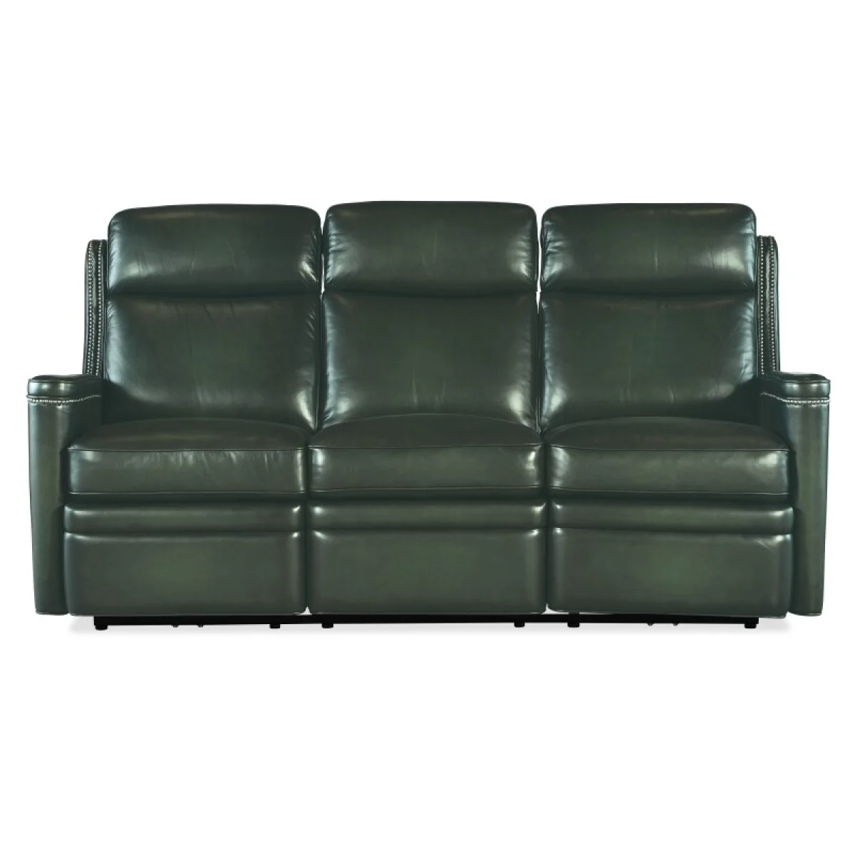 SS Hamilton Power Sofa with Power Headrest Sofas Green 10