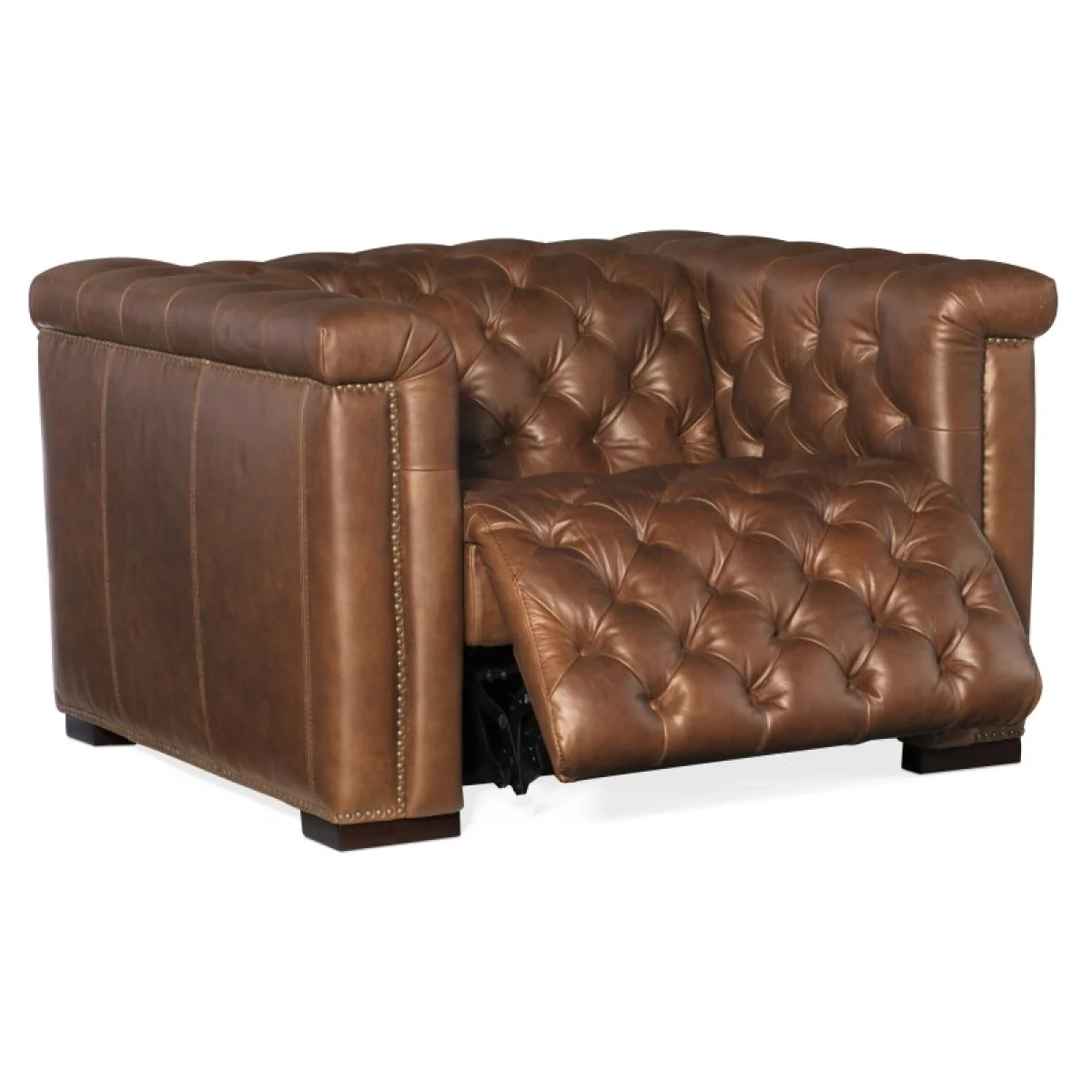MS Savion Grandier Power Recliner with Power Headrest Recliners Brown 6