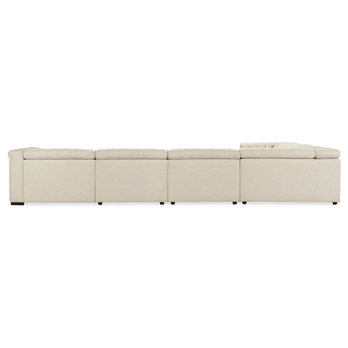 SS Savion Deux 6 Seat Sectional with Four Power Recliners and Seven Power Headrests Sectionals Beige 12