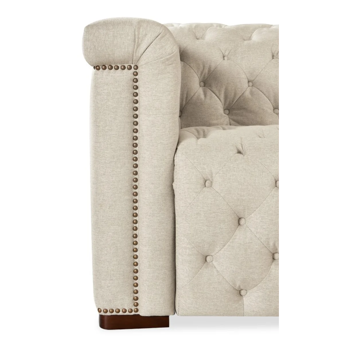 SS Savion Deux 6 Seat Sectional with Four Power Recliners and Seven Power Headrests Sectionals Beige 13