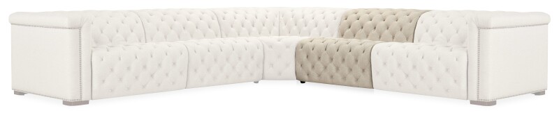 Living Room Savion Deux Armless Chair and Half with Power Headrest