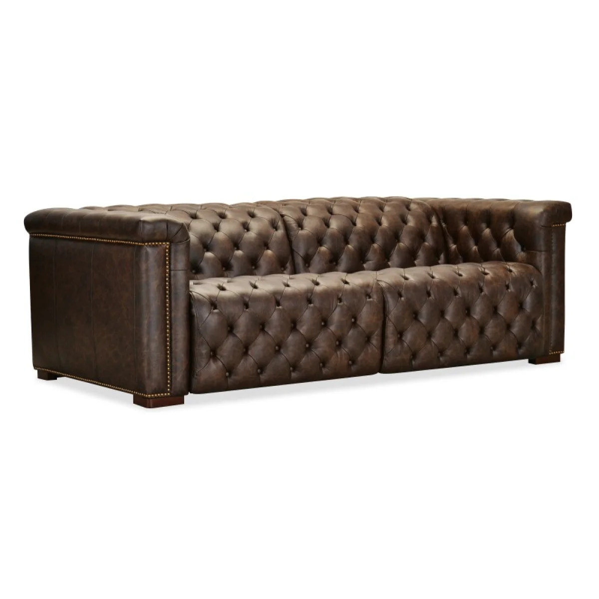 SS Savion Deux Sofa with Power Recliners and Power Headrests Sofas Brown 4