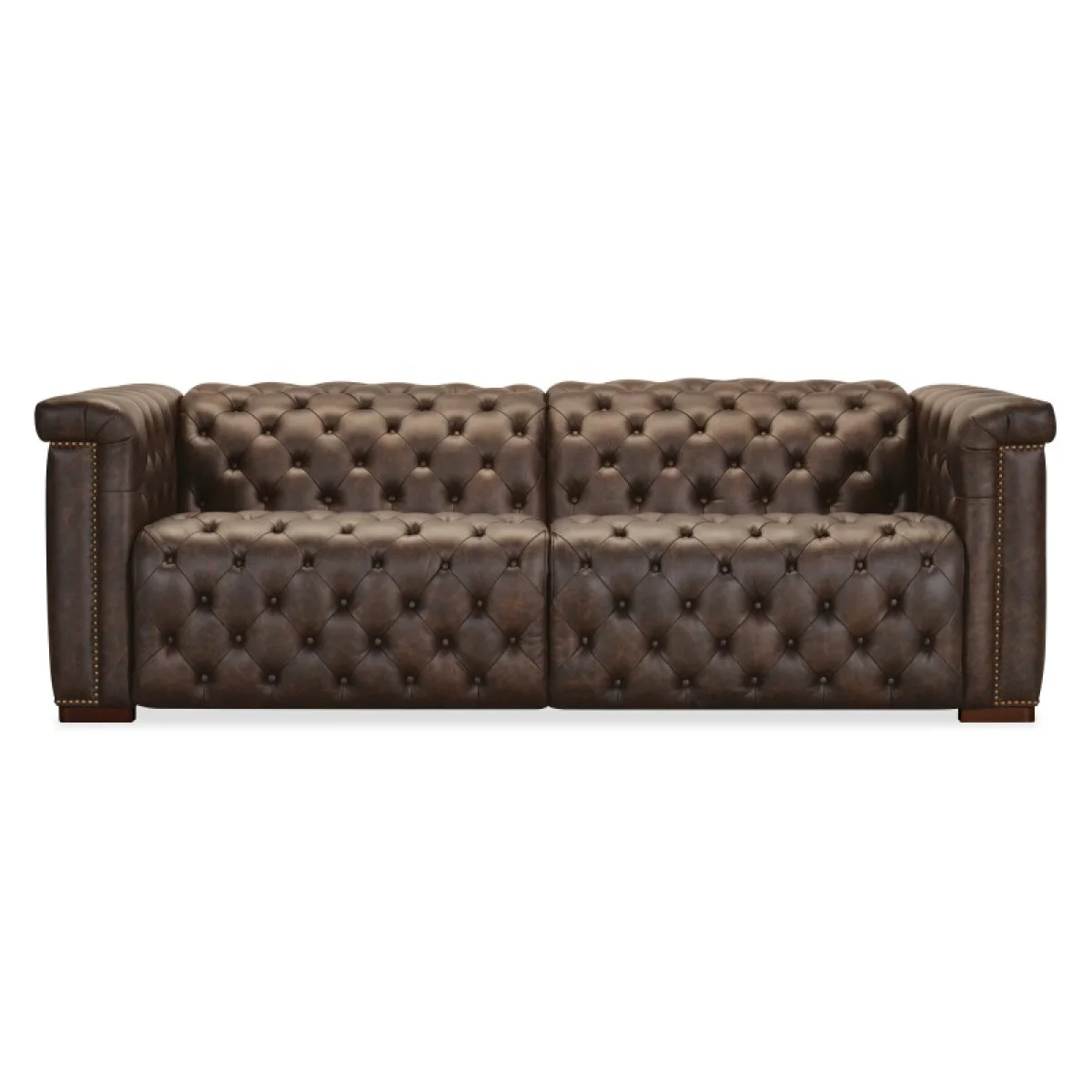 SS Savion Deux Sofa with Power Recliners and Power Headrests Sofas Brown 11