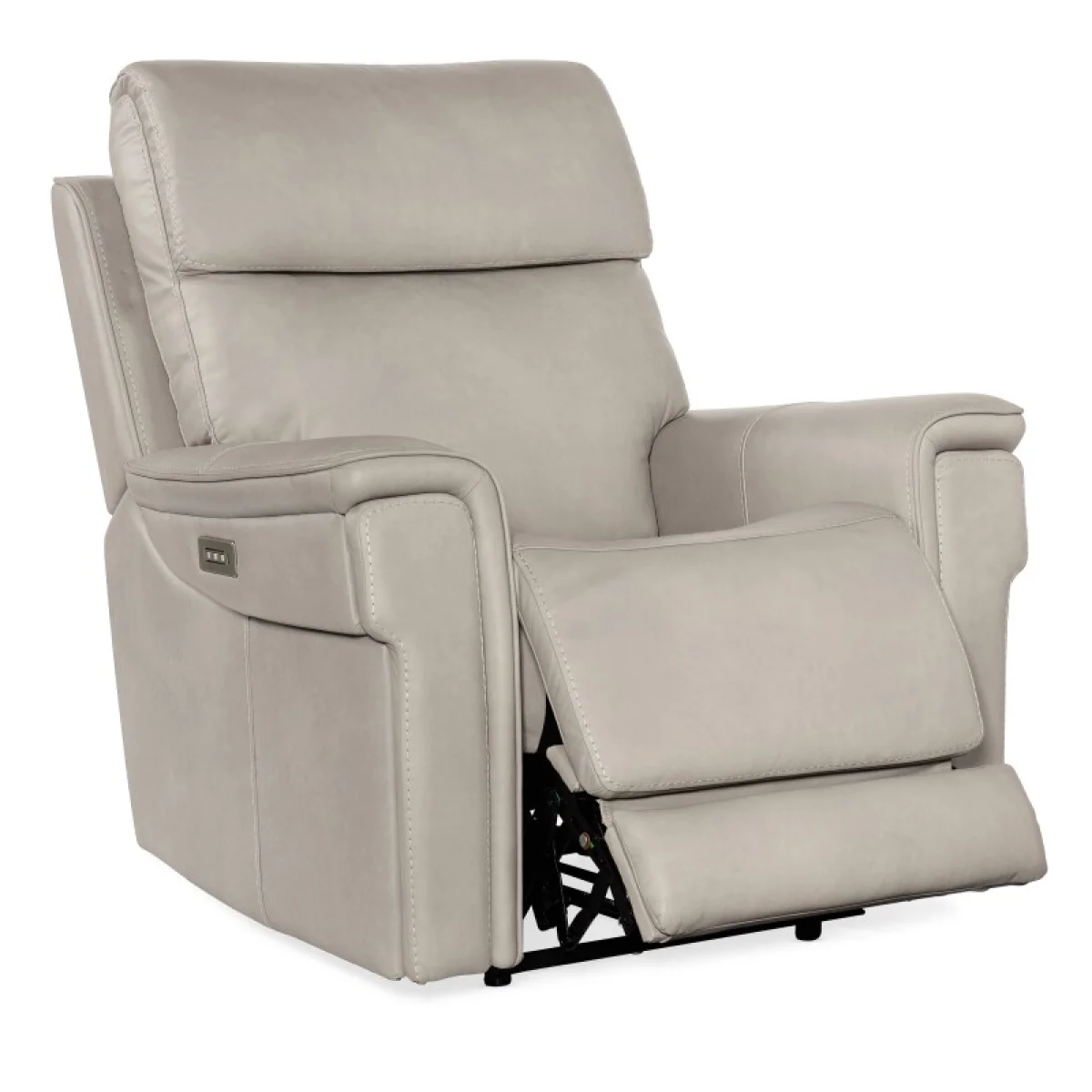 MS Lyra Zero Gravity Power Recliner with Power Headrest and Lumbar Recliners Cream 9