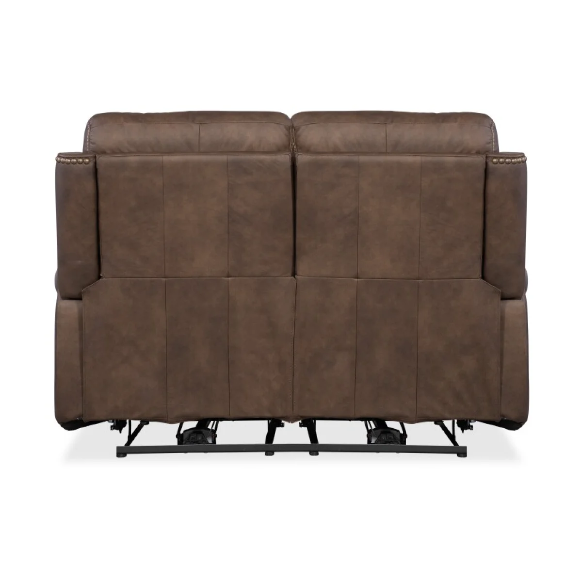 SS Duncan Power Loveseat with Power Headrest & Lumbar Loveseats Brown 6