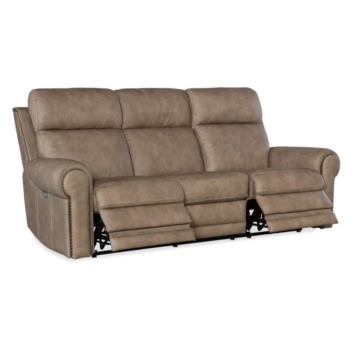 SS Duncan Power Sofa with Power Headrest & Lumbar Sofas Brown 10