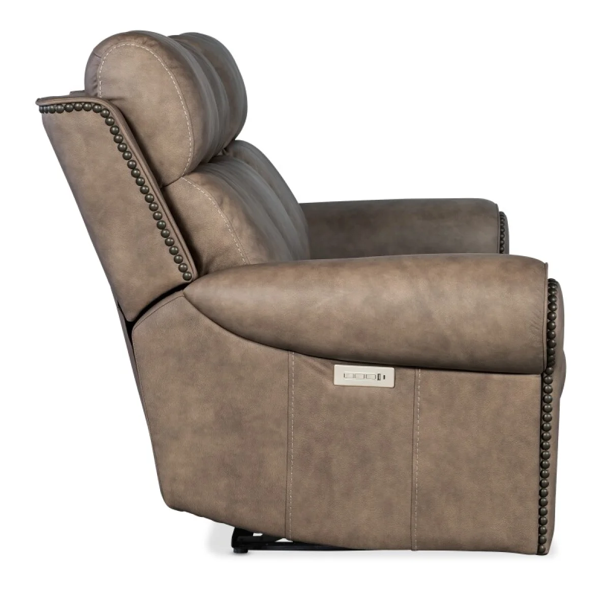SS Duncan Power Sofa with Power Headrest & Lumbar Sofas Brown 11