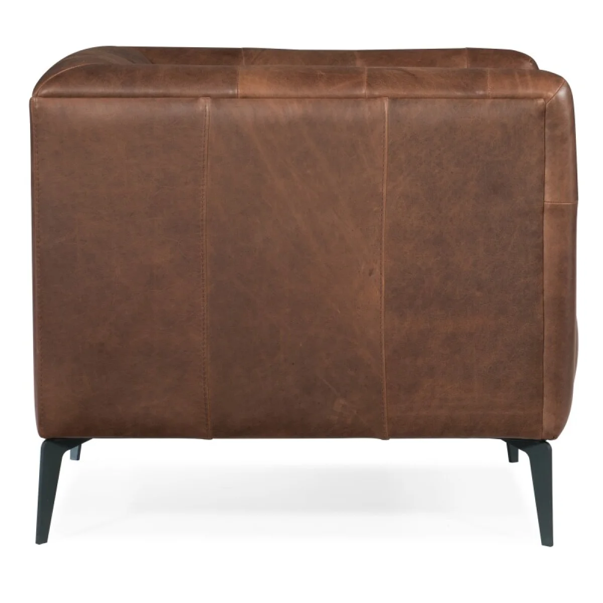 SS Nicolla Leather Stationary Chair Chairs Brown 7