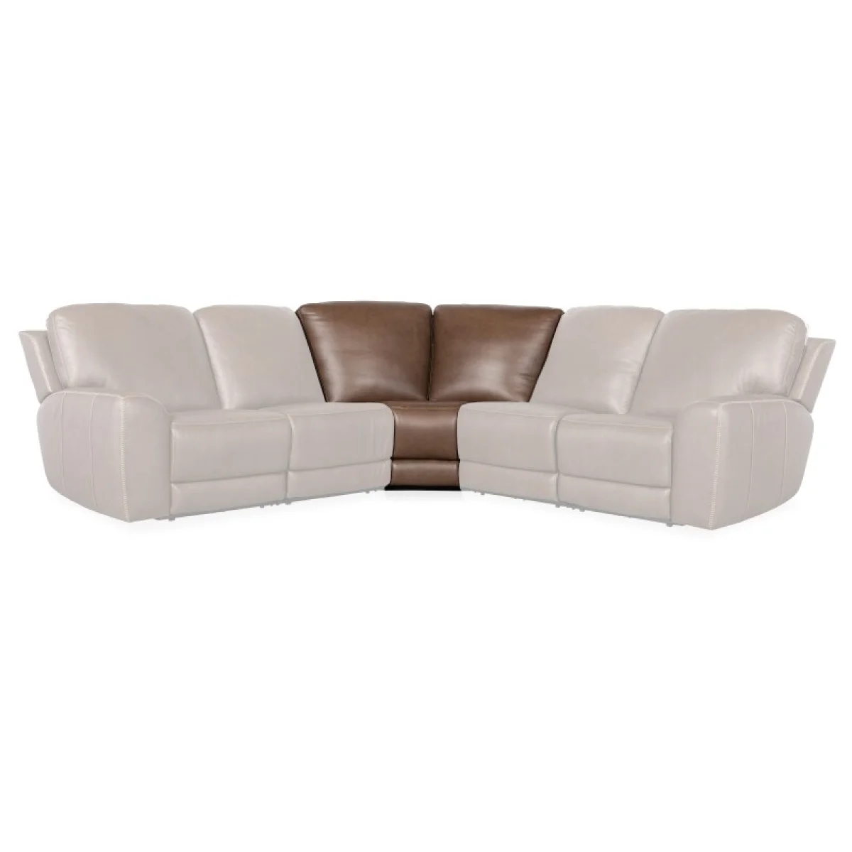 SS Torres 6 Piece Sectional with Power Recline & Power Headrest Sectionals Brown 11