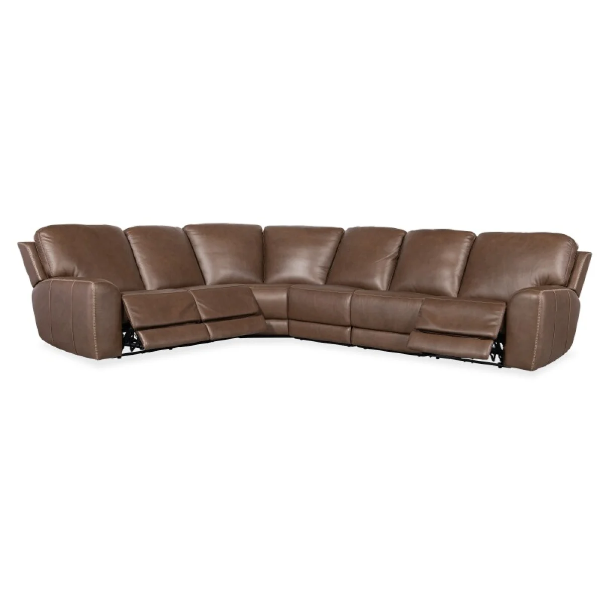 SS Torres 6 Piece Sectional with Power Recline & Power Headrest Sectionals Brown 8