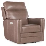 MS Twain Zero Gravity Power Recliner w/Power Headrest and Lumbar Recliners Brown 11