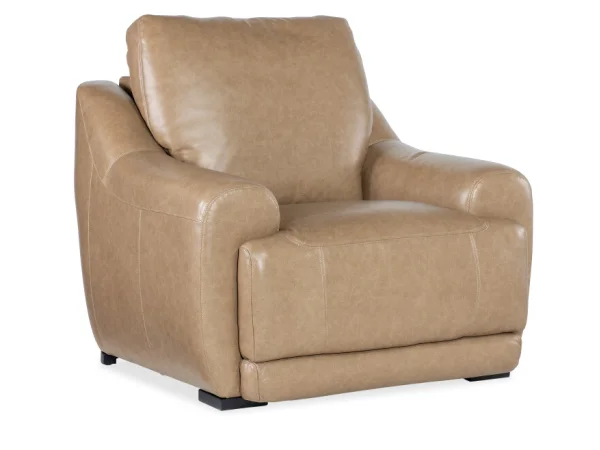 MS Wayward Power Recliner w/Power Headrest Recliners Brown