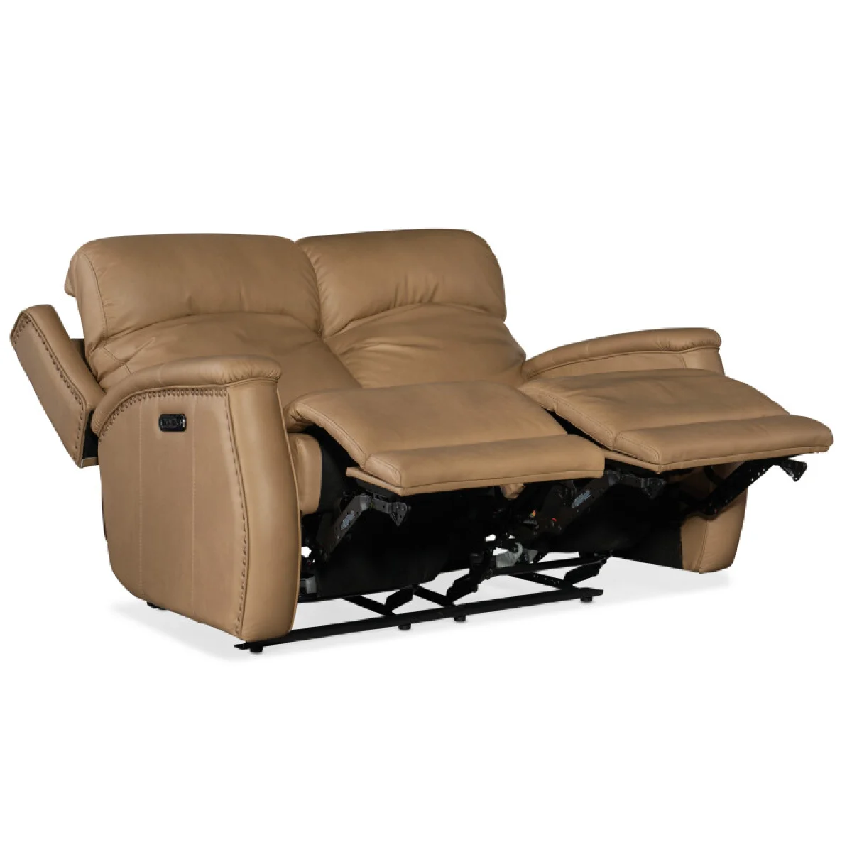 MS Rhea Zero Gravity Power Loveseat with Power Headrest Loveseats Beige 7