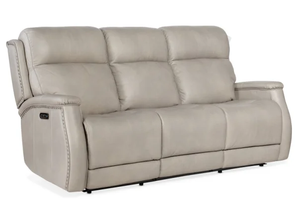 MS Rhea Zero Gravity Power Recline Sofa with Power Headrest Sofas Cream