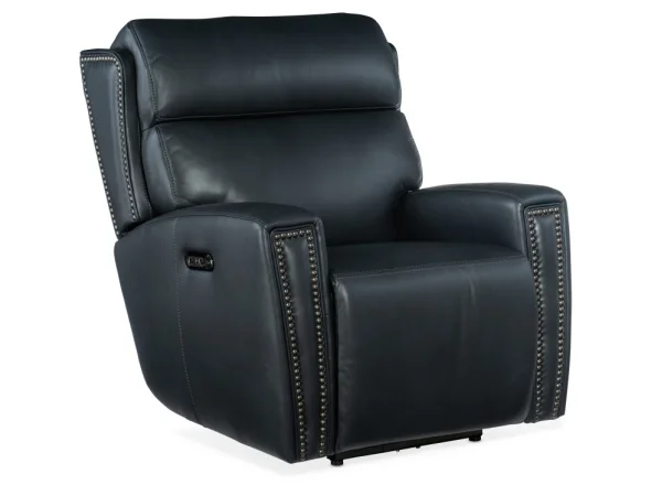 MS Ruthe Zero Gravity Power Recliner with Power Headrest Recliners black