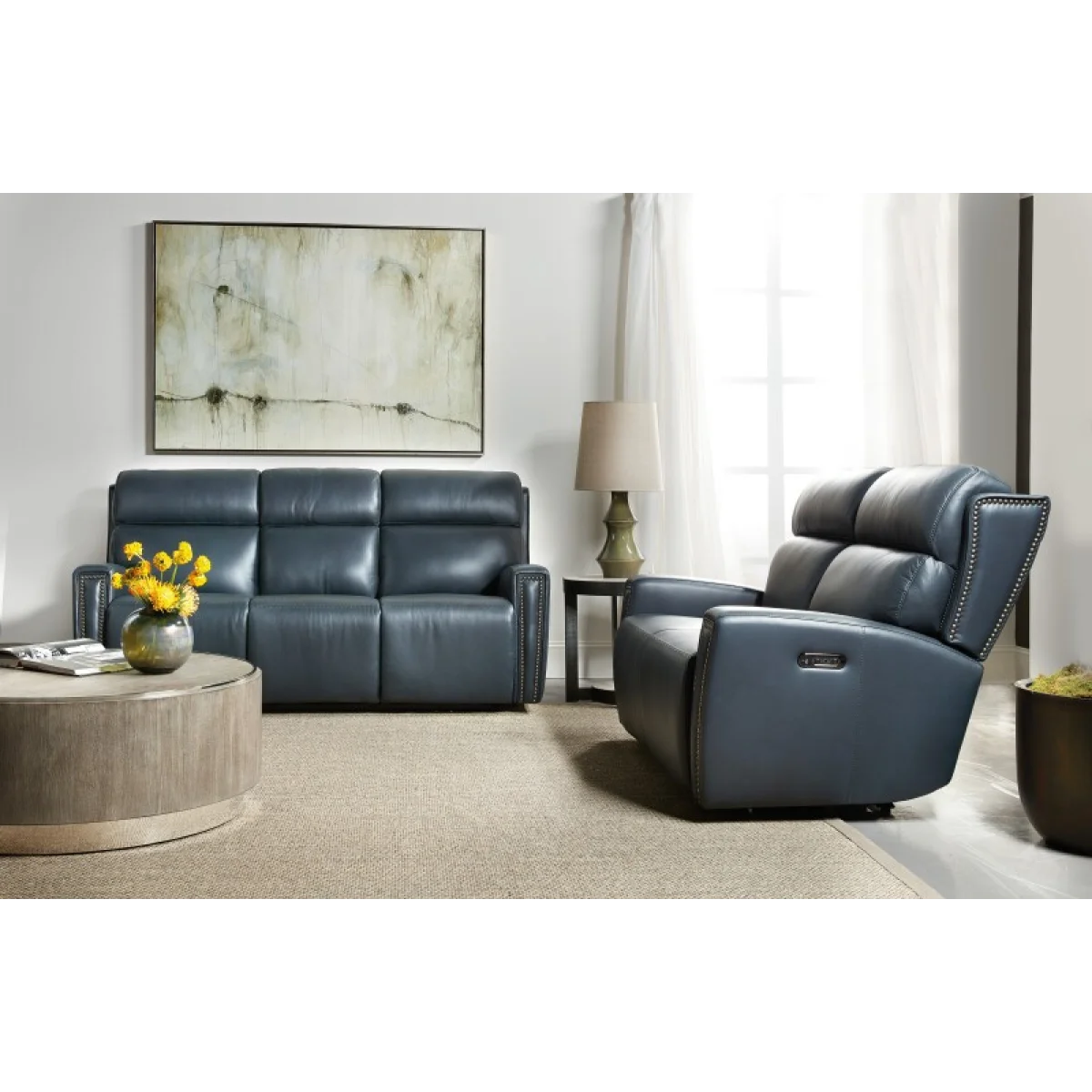 MS Ruthe Zero Gravity Power Recline Loveseat with Power Headrest Loveseats black 10