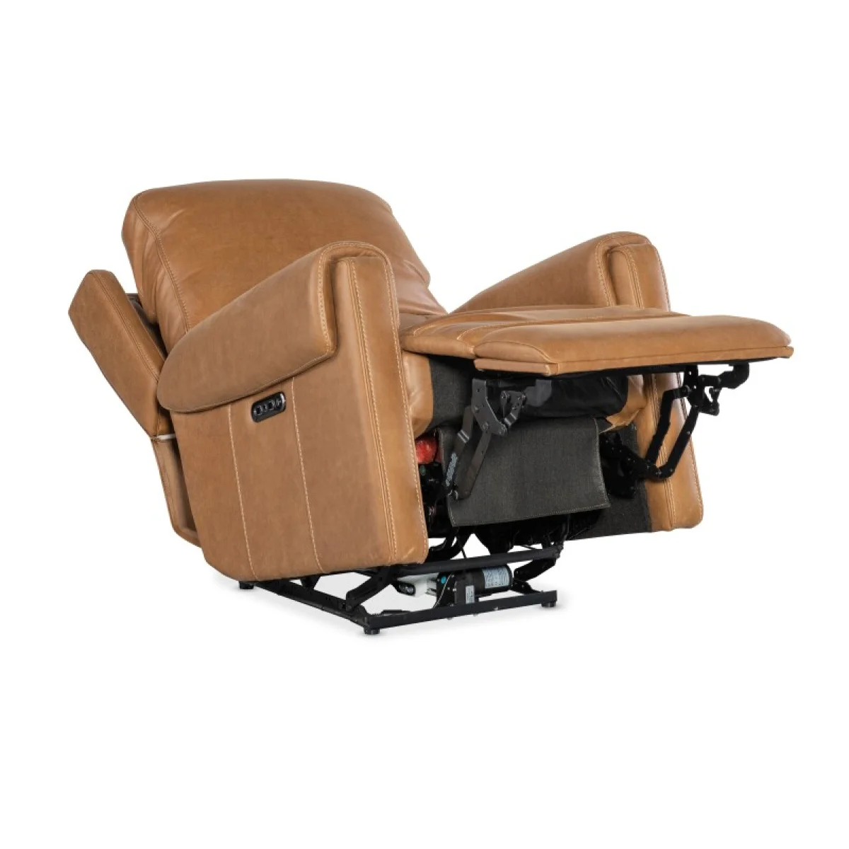 SS Somers Power Recliner with Power Headrest Recliners Brown 7