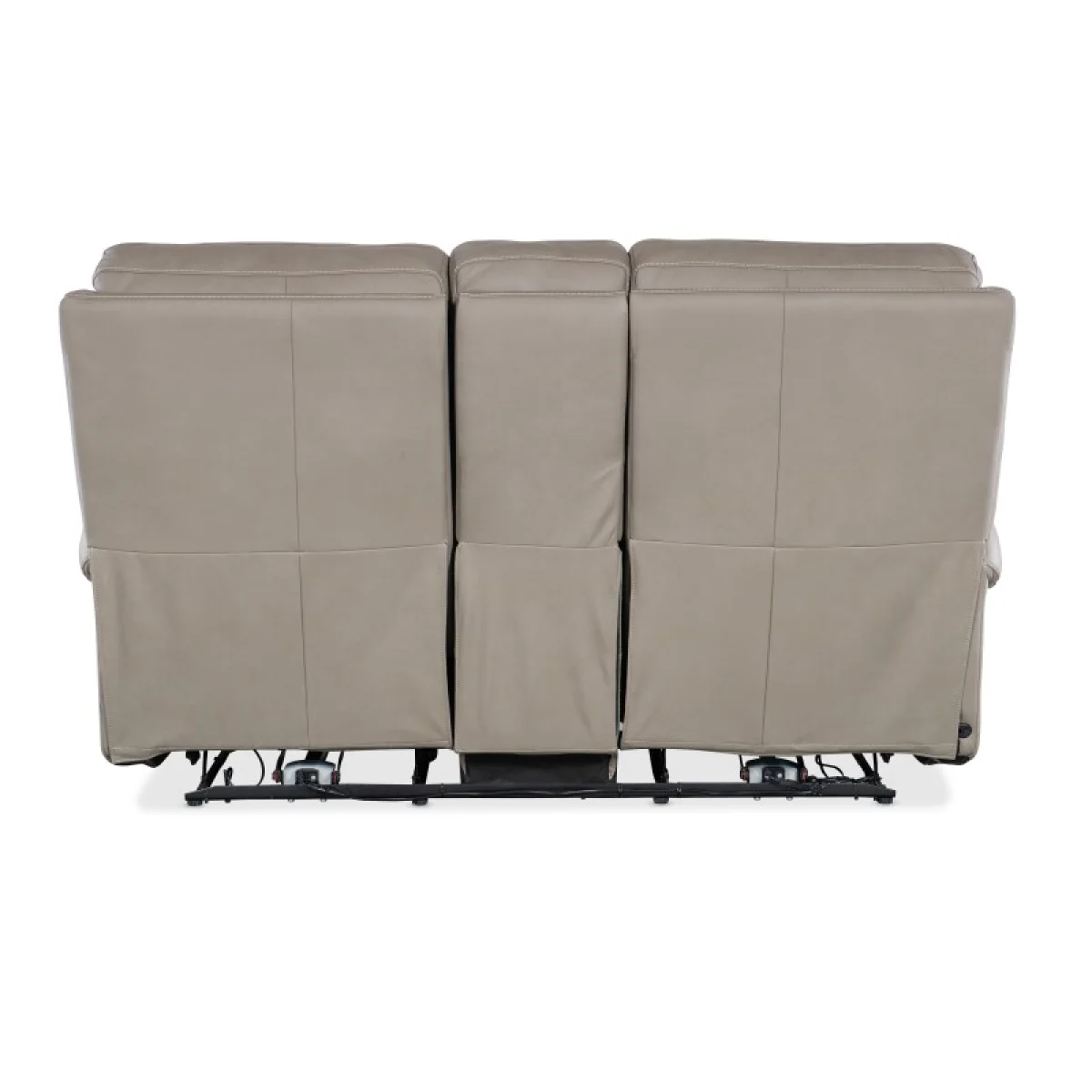 SS Somers Console Loveseat with Power Recline & Power Headrest Loveseats Brown 6