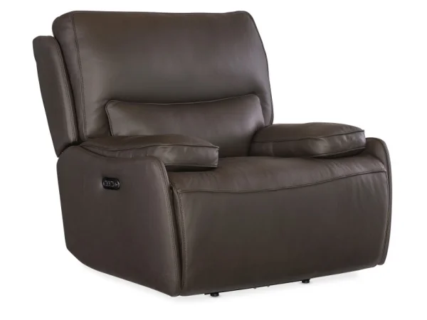 MS Kramer Zero Gravity Sofa with Power Recline & Power Headrest Sofas Beige 18