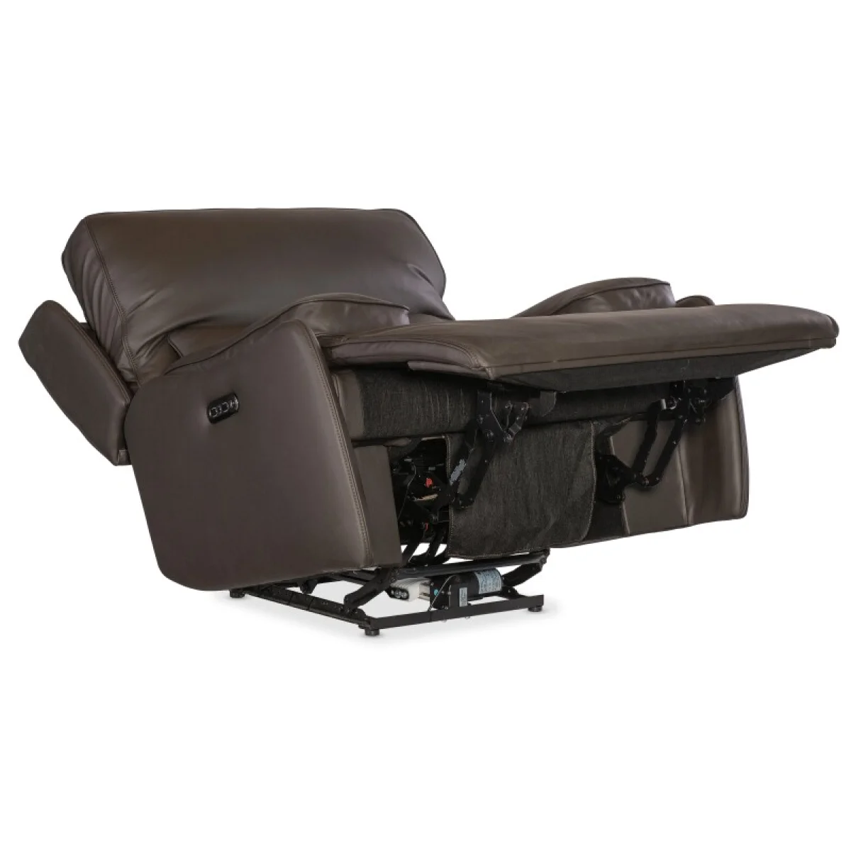 MS Kramer Zero Gravity Power Recliner with Power Headrest Recliners Brown 7