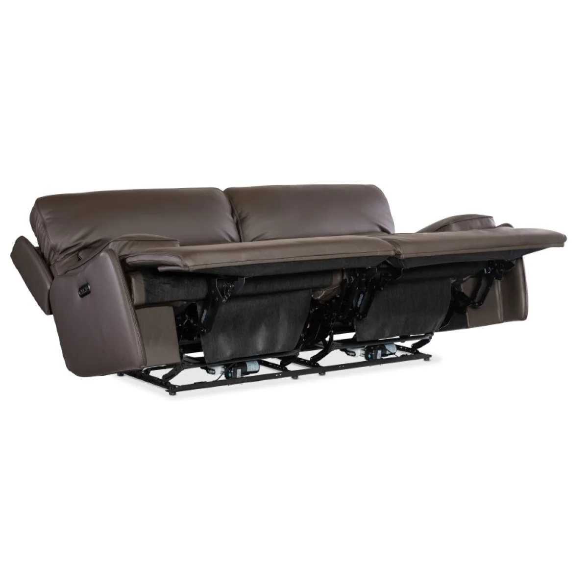 MS Kramer Zero Gravity Sofa with Power Recline & Power Headrest Sofas Brown 7