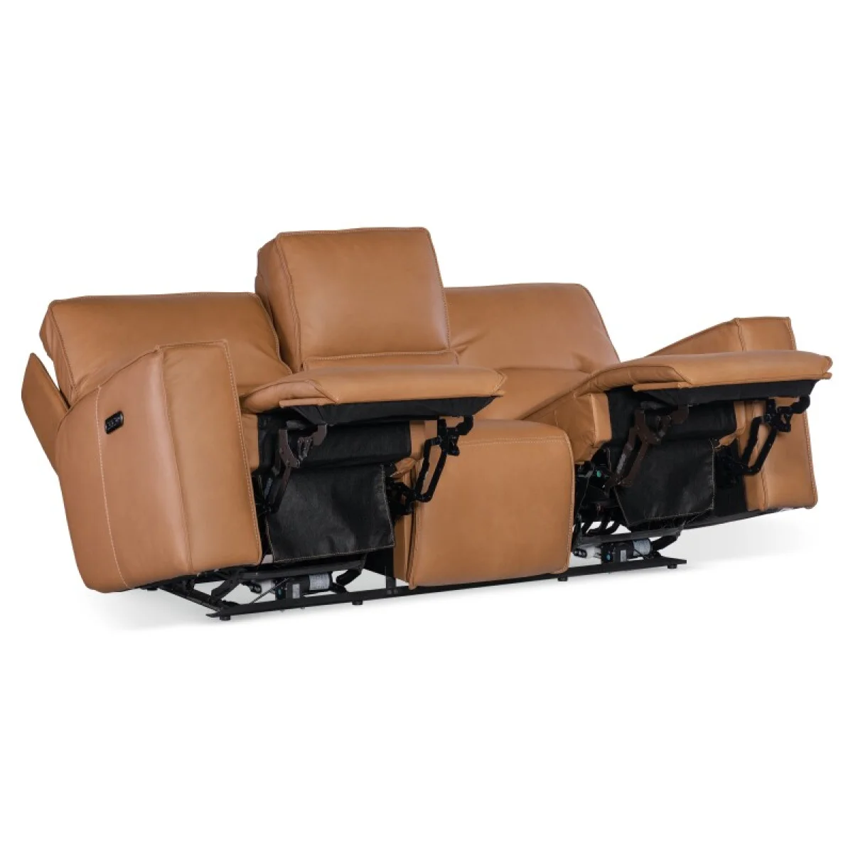 MS Miles Zero Gravity Sofa with Power Recline Power Headrest Sofas Brown 7