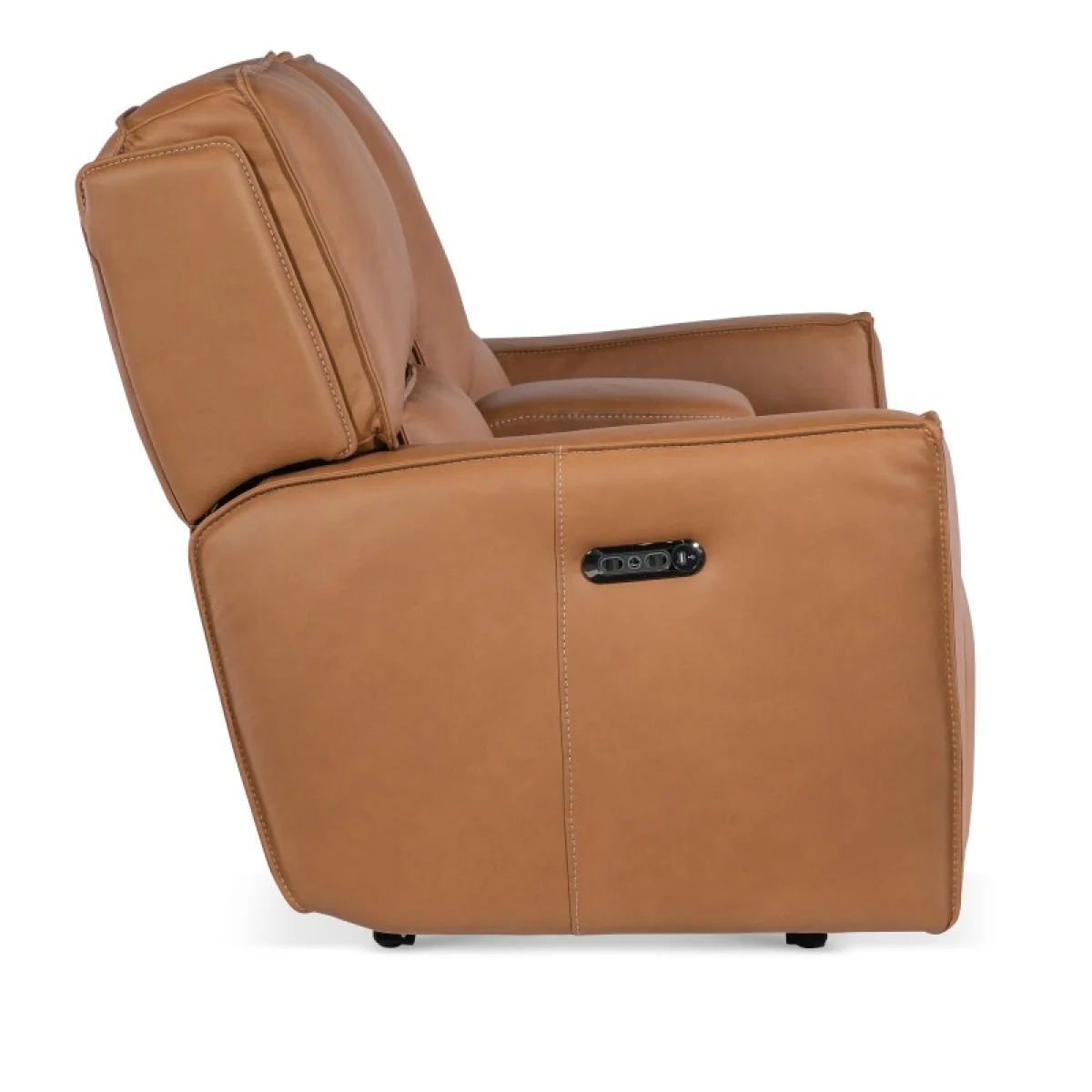 MS Miles Zero Gravity Console Loveseat with Power Recline & Power Headrest Loveseats Brown 11
